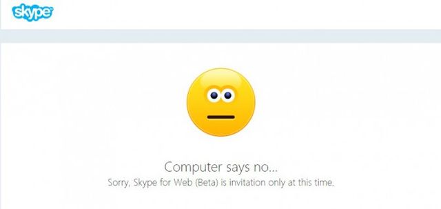 skype in browser keeps opening for abandon istal